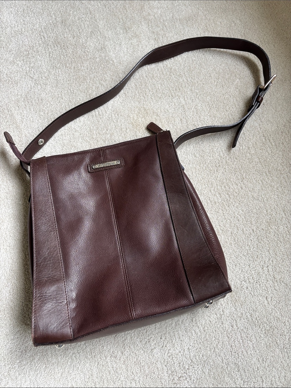 Fossil Leather Shoulder Bag -